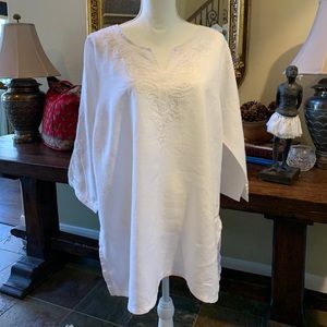 White Linen Tommy Bahama Tunic